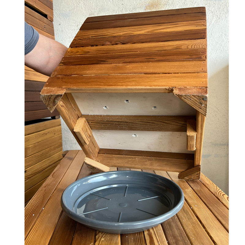 گلدان مدل چوبی کد 3232r8