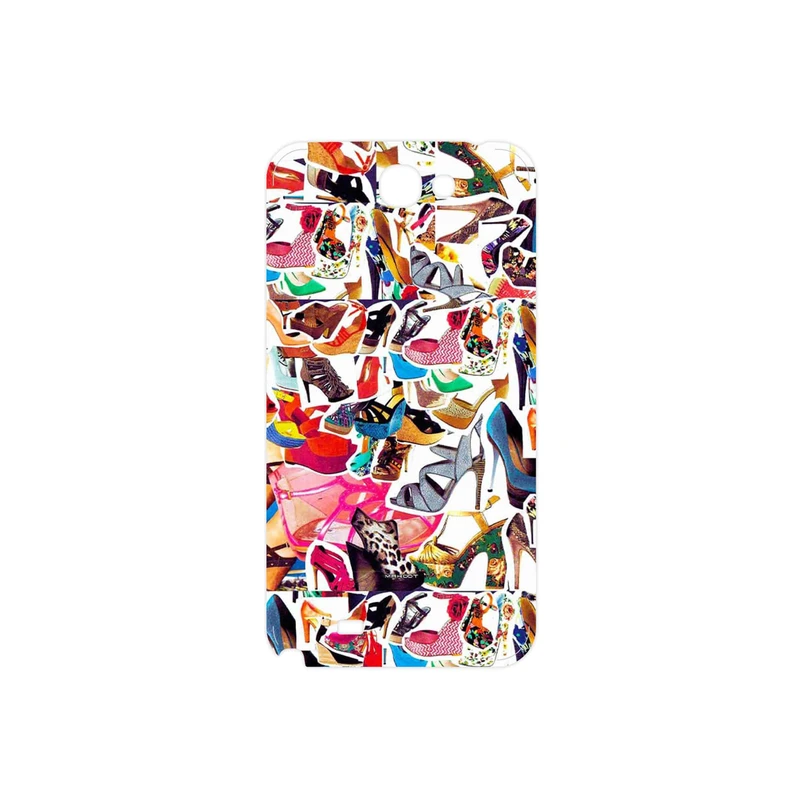 برچسب پوششی ماهوت مدل Collage of High heel Shoes مناسب برای گوشی موبایل سامسونگ Galaxy Note 2