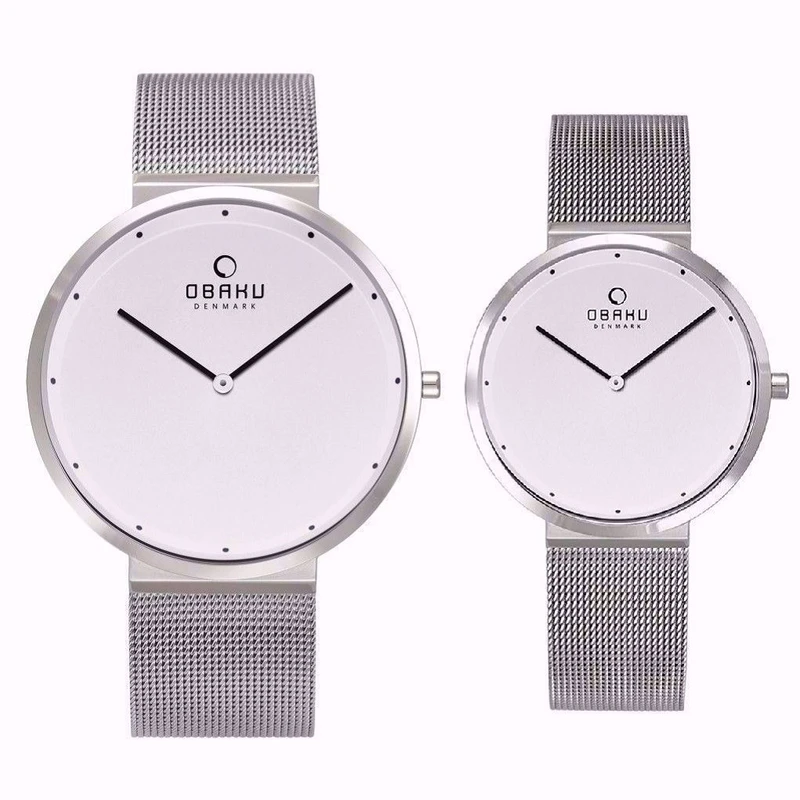 ست ساعت مچی عقربه ای زنانه و مردانه اباکو مدل v230-gxcwmc    vv230-lxcwmc