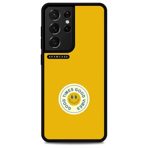 AKAM AMC-WSGS21U-YELLOW-23 Cover For Samsung Galaxy S21 Ultra