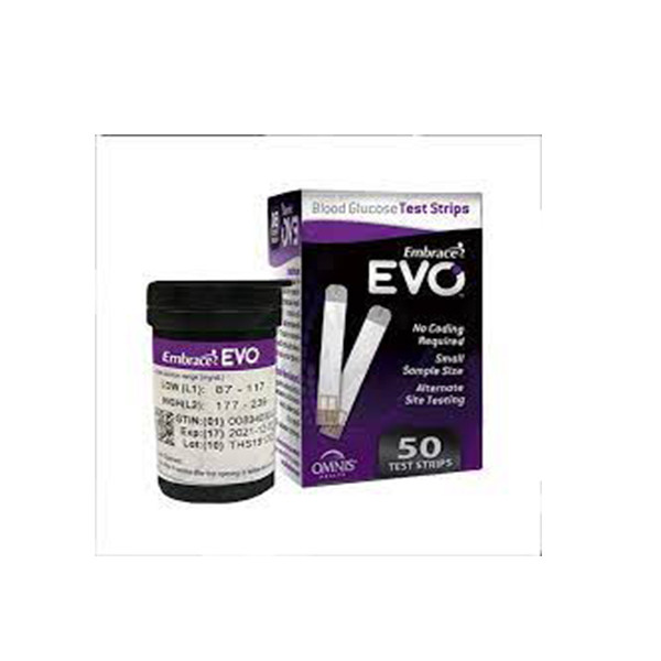 نوار تست قند خون اپکس بایو مدل امبرس اوو بسته 2 عددی
