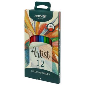 نقد و بررسی مداد رنگی 12 رنگ آریا مدل Artis توسط خریداران