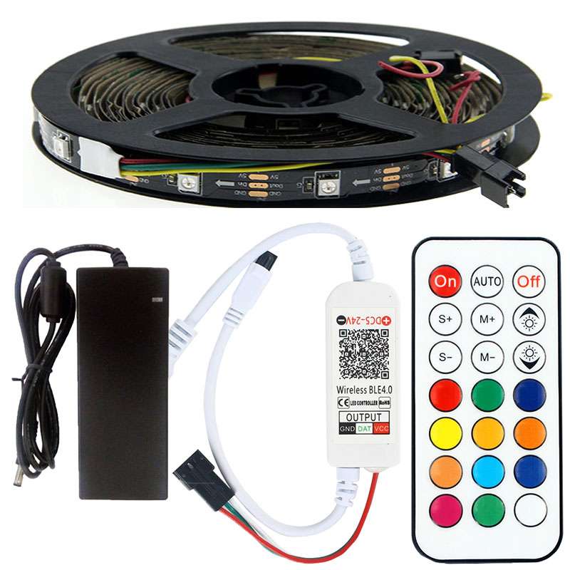 ریسه ال ای دی مدل app-remote-ws2811-3020 طول 5 متر