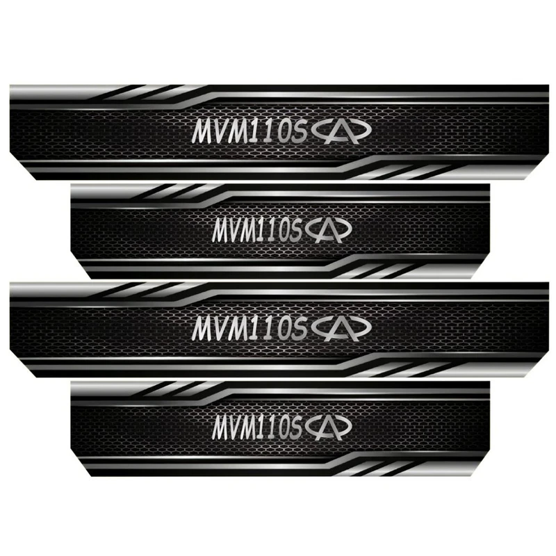 برچسب پارکابی خودرو رایسان کد SP2031 مناسب برای MVM110s بسته 4 عددی
