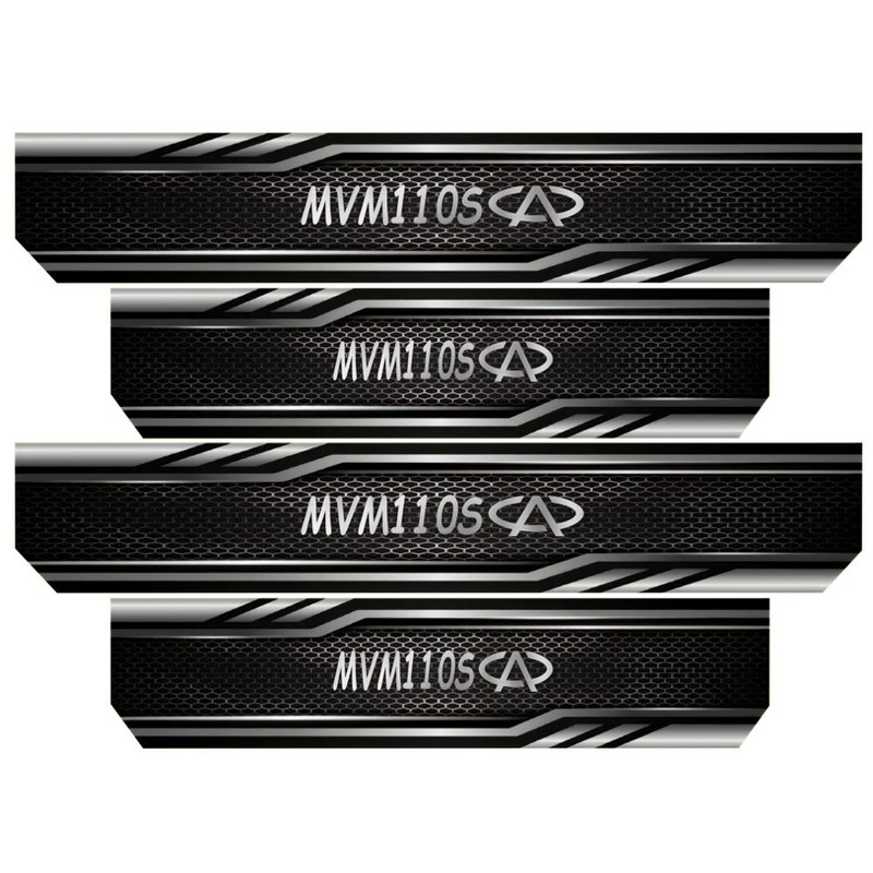 برچسب پارکابی خودرو رایسان کد SP2031 مناسب برای MVM110s بسته 4 عددی