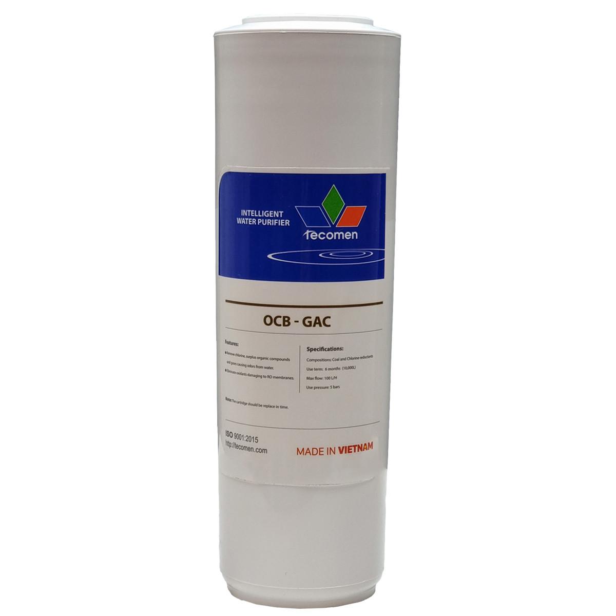 فیلتر دستگاه تصفیه آب تکومن مدل P-1000 بسته 3 عددی