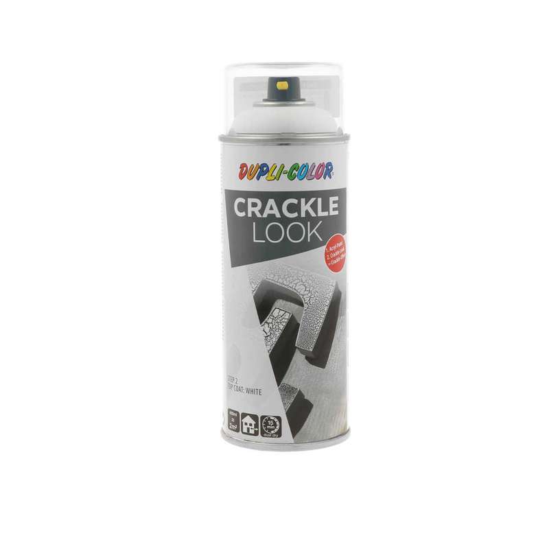 اسپري رنگ ترک سفید دوپلي کالر مدل CRACKLE LOOK حجم 400 میلی لیتر