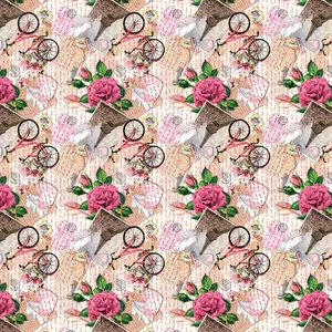 کاغذ کادو مدل پاریس کد 245 بسته 25 عددی