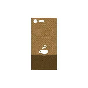 MAHOOT Minimal Cup of Coffee Icon Cover Sticker for Sony Xperia X Compact