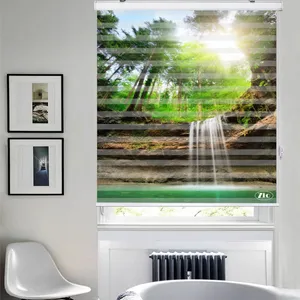  پرده زبرا زیو مدل L5037 سایز 100x280 سانتی متر