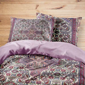 سرویس روتختی مدوپد طرح فرش همدان مدل C-Hamedan69 یک نفره 4 تکه