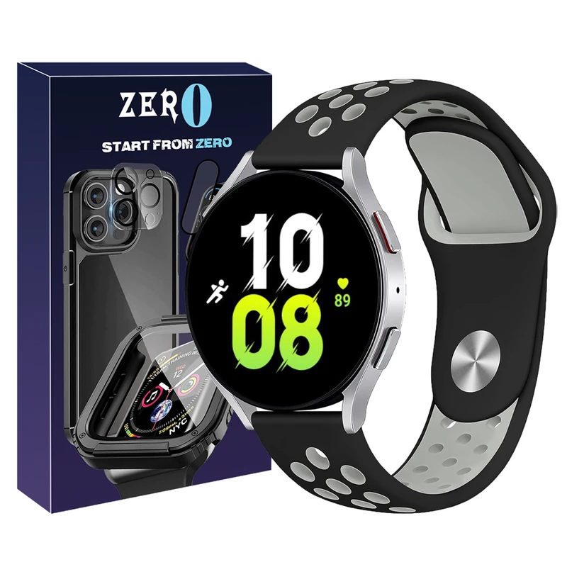 بند زیرو مدل NK_SIC ZR مناسب برای ساعت هوشمند سامسونگ Galaxy Watch 4 40mm / 5 40mm / 6 40mm / 7 40mm / FE 40mm