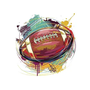 استیکر پارچه و لباس پاد آفرین مدل بیسبال کد 340