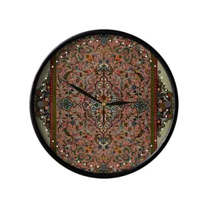 ساعت دیواری مدوپد طرح فرش اصفهان  مدل C-esfehan05