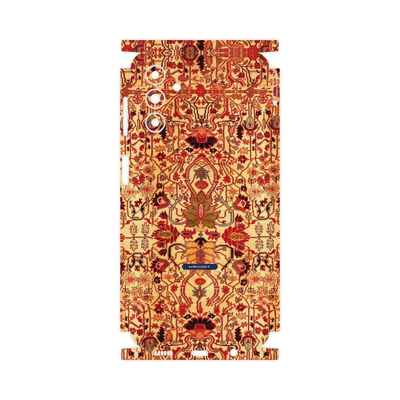 برچسب پوششی ماهوت مدل Persian_Carpet_Yellow-FullSkin مناسب برای گوشی موبایل سامسونگ Galaxy A04s