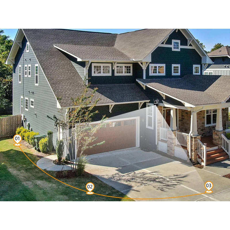 دوربین مداربسته هوشمند آیمو مدل  Cruiser Dual 3+3MP