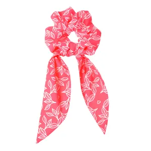 کش مو زنانه دلنار گالری مدل اسکرانچی برگ کد 09