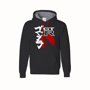 هودی مردانه مدل GTR کد PH7 رنگ مشکی