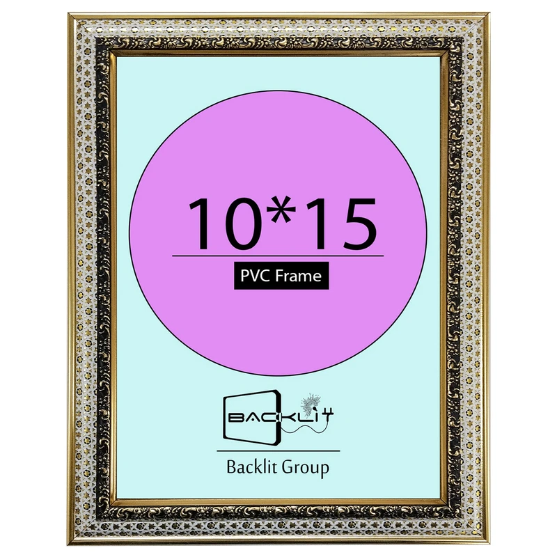 قاب عکس بکلیت مدل خاتم گلدار رومیزی سایز 10×15 سانتی متر