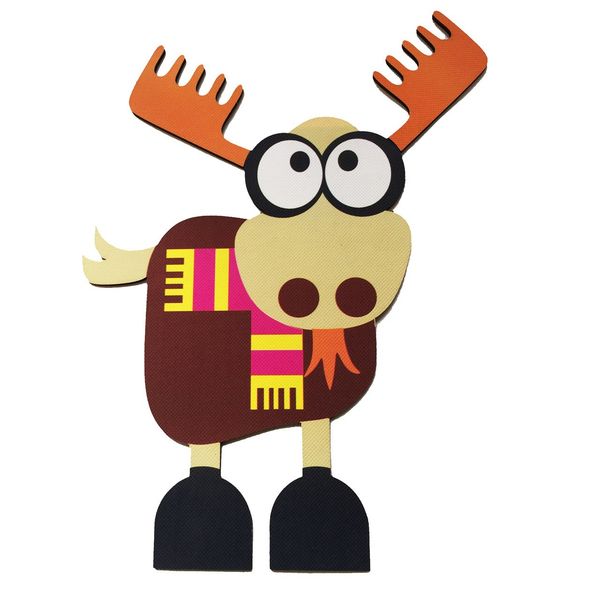 استیکر چوبی جیک جیک مدل Stag استیکر چوبی جیک جیک مدل Stag