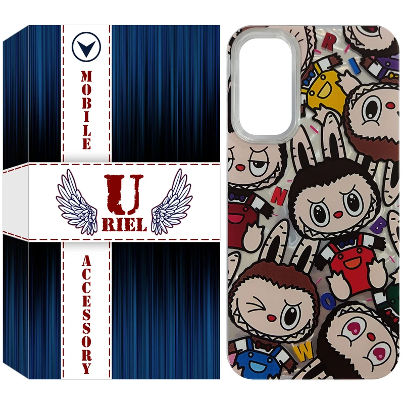 کاور یوریل مدل HLG طرح عروسک های لبوبو مناسب برای گوشی موبایل سامسونگ Galaxy A15 4G / A15 5G