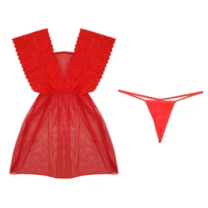 لباس خواب زنانه مدل گیپور