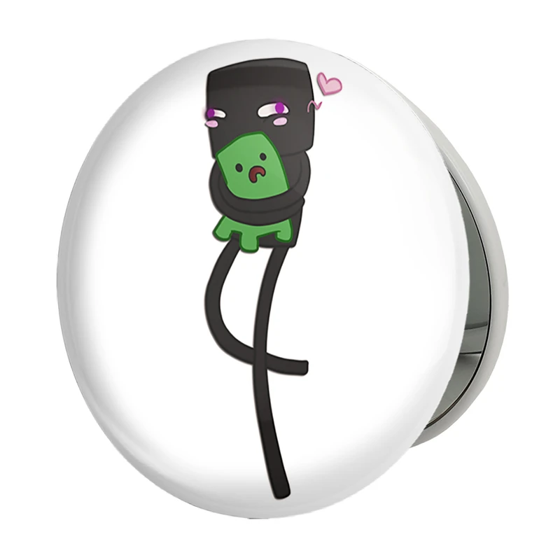 آینه جیبی خندالو طرح بازی ماینکرافت (Minecraft) مدل تاشو کد 36979