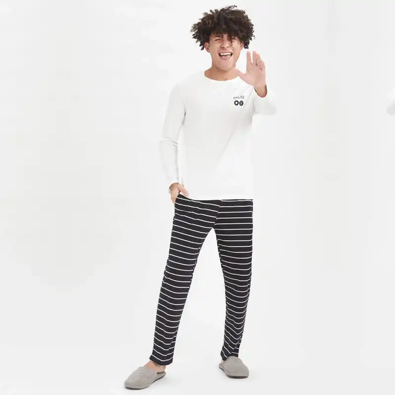 ست تی شرت و شلوار مردانه دفکتو مدل 9372WT32