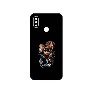 MAHOOT Great Rappers Digital Art Cover Sticker for Xiaomi Mi 8