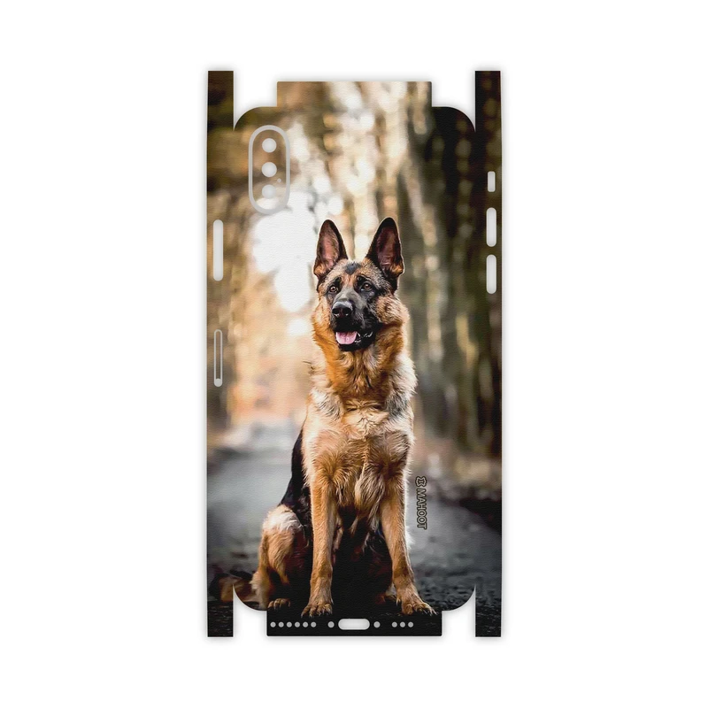 برچسب پوششی ماهوت مدل Dog-1-FullSkin مناسب برای گوشی موبایل اپل iPhone Xs