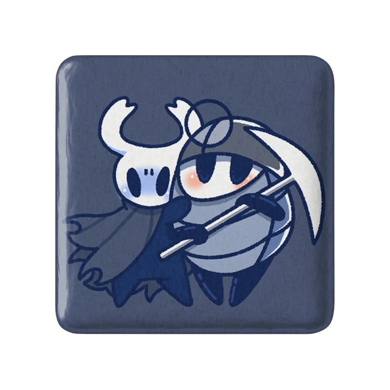 مگنت خندالو طرح بازی هالو نایت (Hollow Knight) مدل مربعی کد 32975