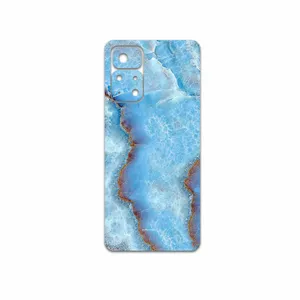 MAHOOT Blue-Ocean-Marble Cover Sticker for Xiaomi Poco M4 Pro 5G