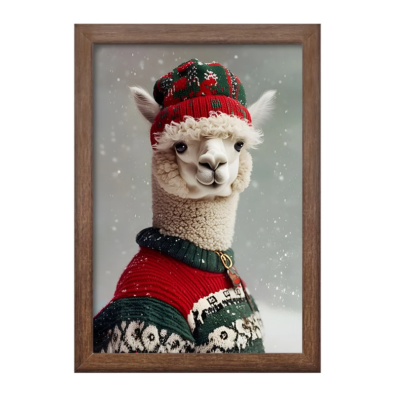 تابلو خندالو طرح لاما بامزه کد F11854