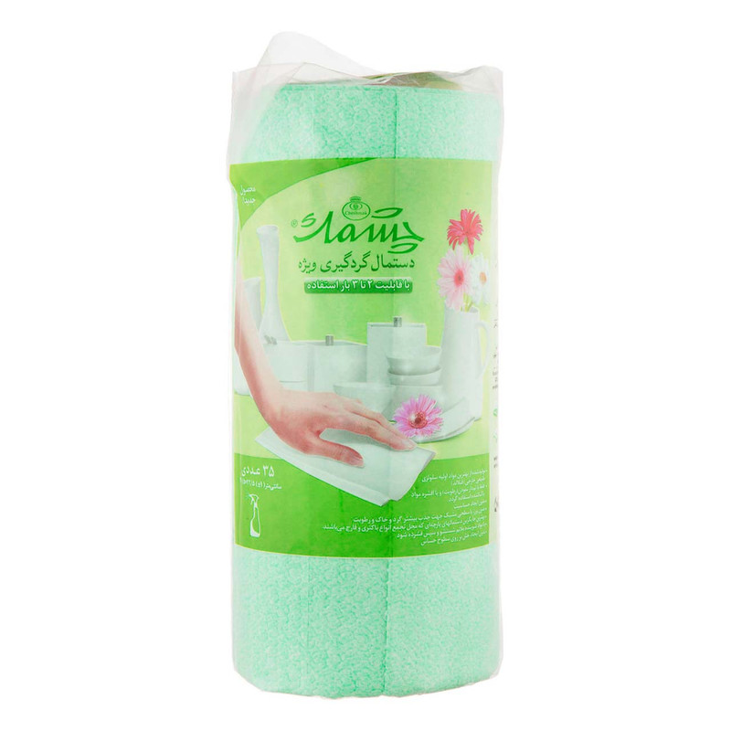 دستمال گردگیری چشمک مدل gWipe رول 35 عددی