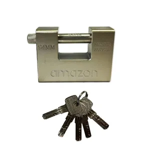 قفل کتابی آمازون مدل فولادی 94mm