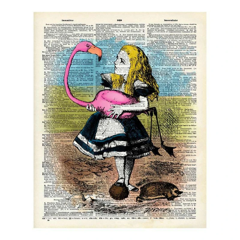 پوستر مدل آلیس در سرزمین عجایب 4 