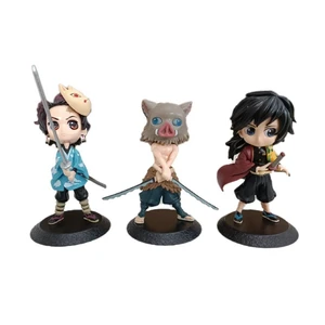 فیگور مدل انیمه شیطان کش Demon Slayer مجموعه 3 عددی