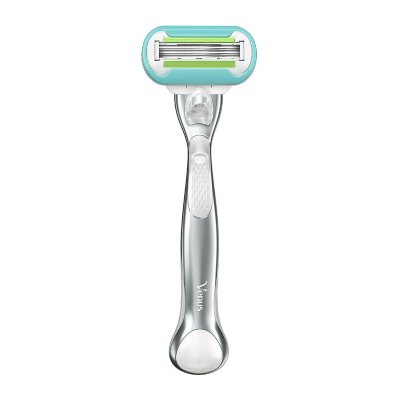 خود تراش ژیلت مدل Venus Extra Smooth Platinum به همراه تیغ یدک
