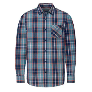 پیراهن آستین بلند یقه برگردان مردانه مدل 20422382