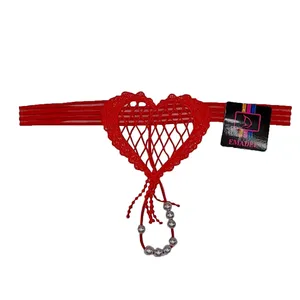 شورت زنانه مدل لامبادا طرح قلبی کد 1115