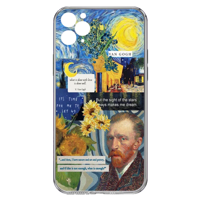 کاور  طرح Van Gogh مناسب برای گوشی موبایل اپل IPhone 15 Pro
