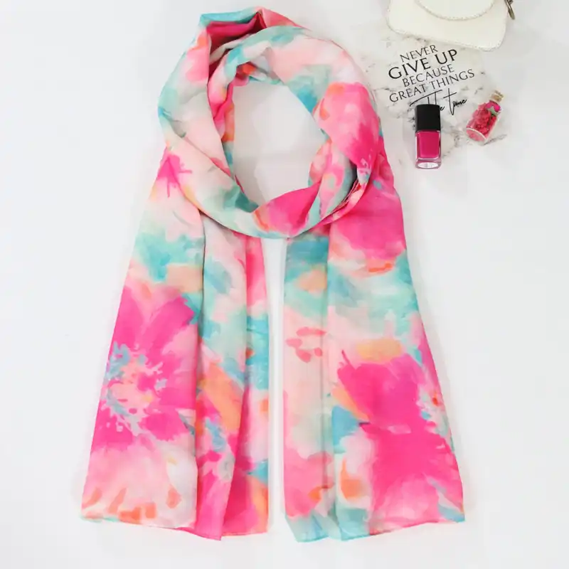 شال زنانه مدل بهاره نخی کد ana-2534