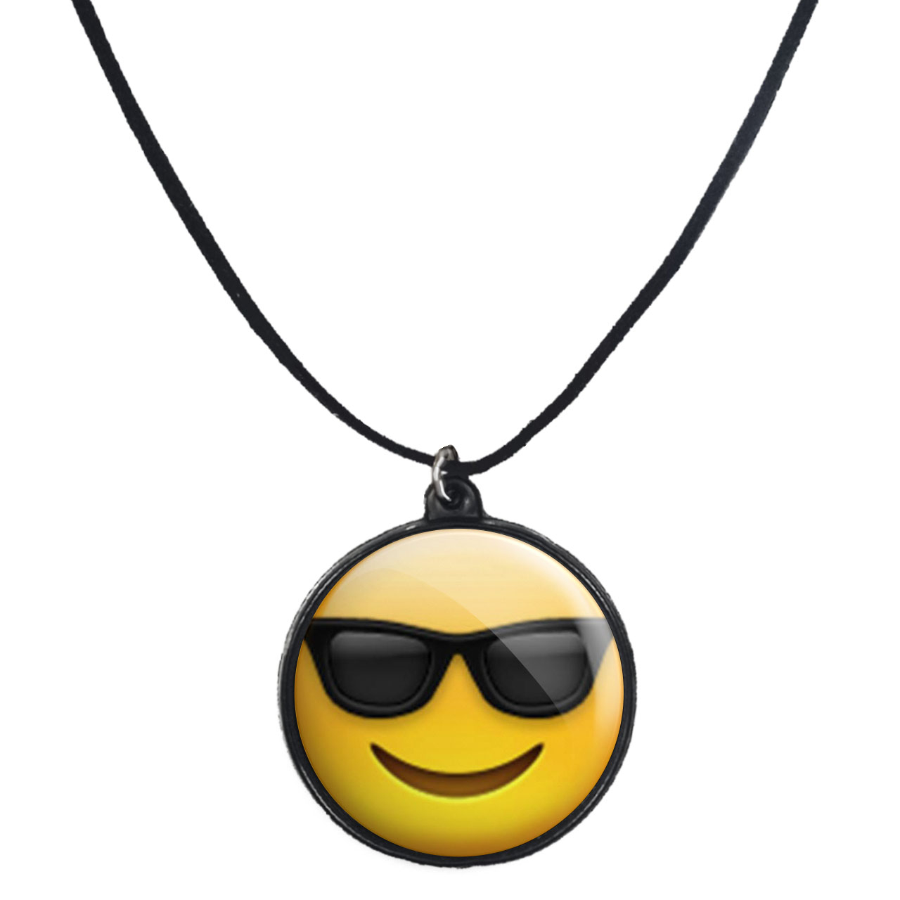 گردنبند پرمانه طرح ایموجی کد pmb.587مدل دو طرفه