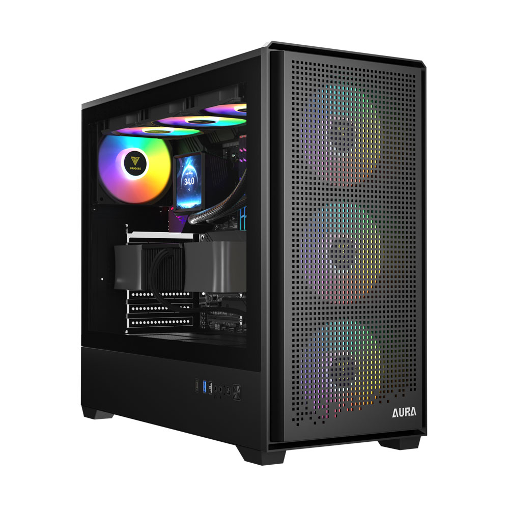 کیس کامپیوتر گیمینگ گیم دیاس مدل AURA GC105