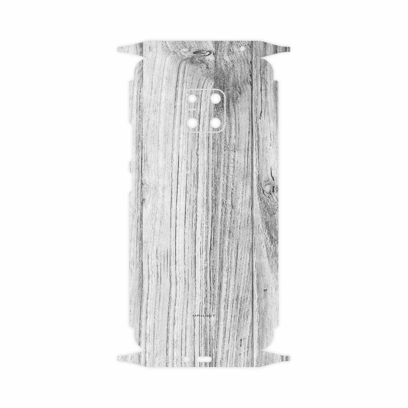 برچسب پوششی ماهوت مدل White-Wood-FullSkin مناسب برای گوشی موبایل هوآوی Mate 20 Pro