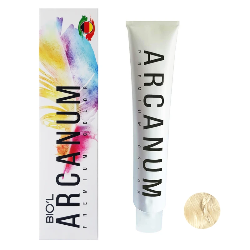  رنگ مو بیول مدل Arcanum شماره 11.23 حجم 120 میلی لیتر رنگ بلوند پلاتینه ماسه ای روشن