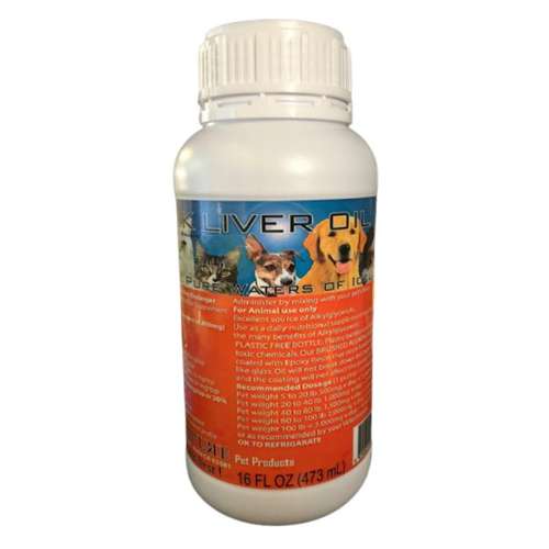 روغن ماهی درمان ریزش مو سگ و گربه آیسلندیک مدل شارک لایور حجم 473 میلی لیتر