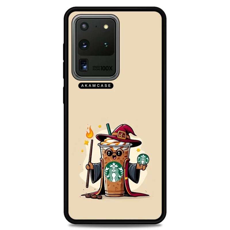 کاور آکام مدل AMC-WSGS20U-STARBUCKS-33 مناسب برای گوشی موبایل سامسونگ Galaxy S20 Ultra 