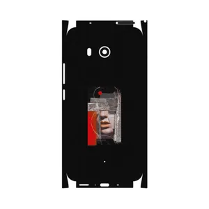 MAHOOT Collage of Mouth-FullSkin Cover Sticker for HTC U11