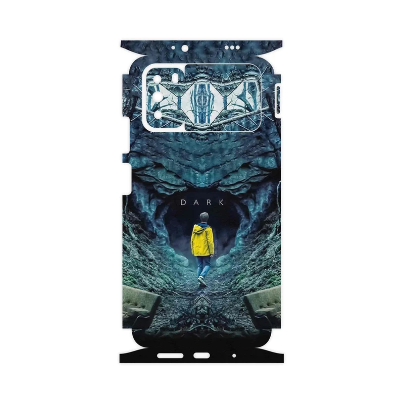 برچسب پوششی ماهوت مدل Dark-FullSkin مناسب برای گوشی موبایل شیائومی Poco M3